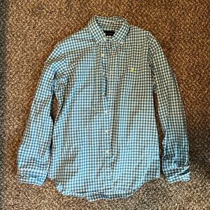 Ralph Lauren Blue Casual Button Down Shirt